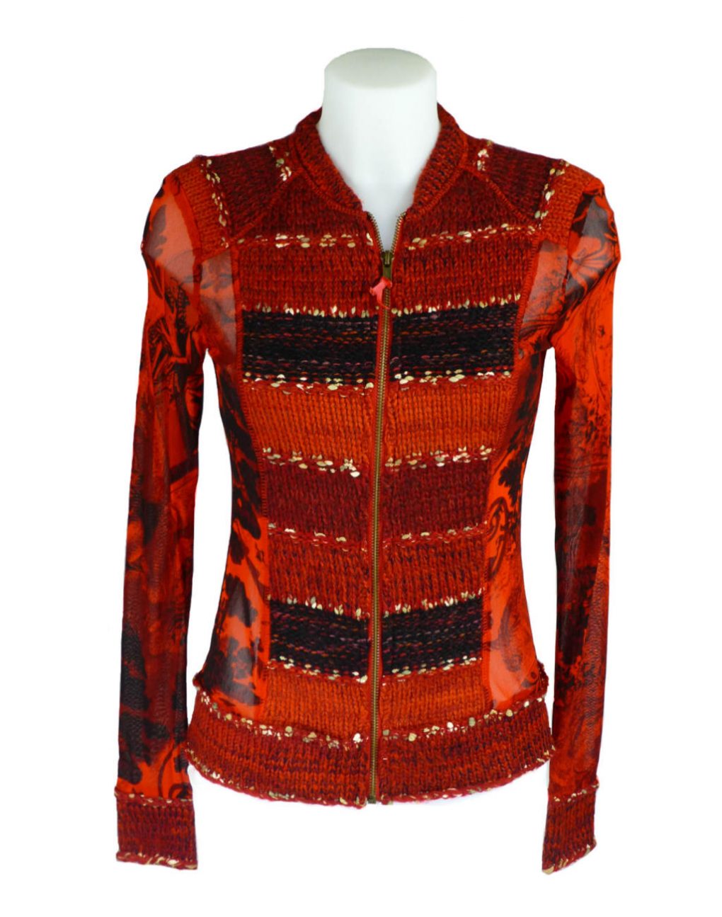 LULU-H Dark Red French Style Top