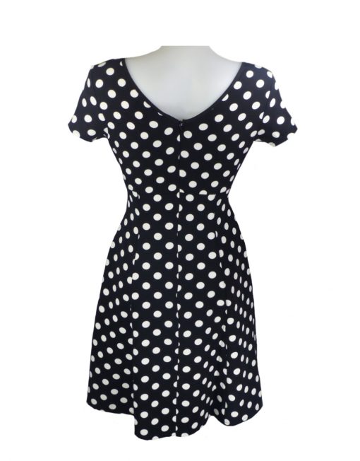 Banned Apparel Wild Fire Polka Do Dress