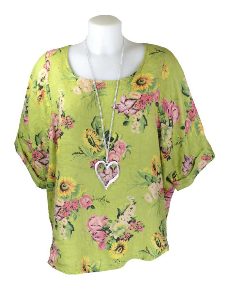 Guilia linen top