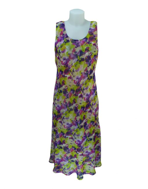 Women's Sasa Reversible Floral Patterned Dress | 2 in 1