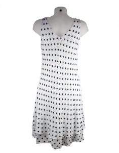 Giuliana Polka Dot Layered One Size Dress - Fashion Fix Online