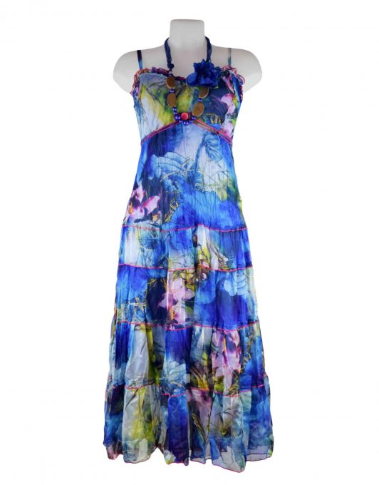 Sensations Pour Elle Maxi Floral Dress - Fashion Fix Online