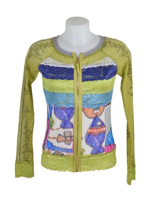 LULU H Jacket laceBright Green