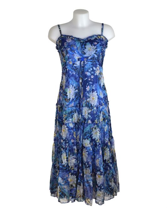 Sensations-pour-elle-Blue-maxi-dress