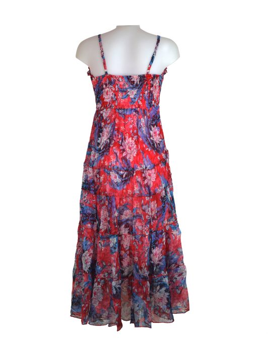 Sensations-pour-elle-Red-Blue-maxi-dress 1