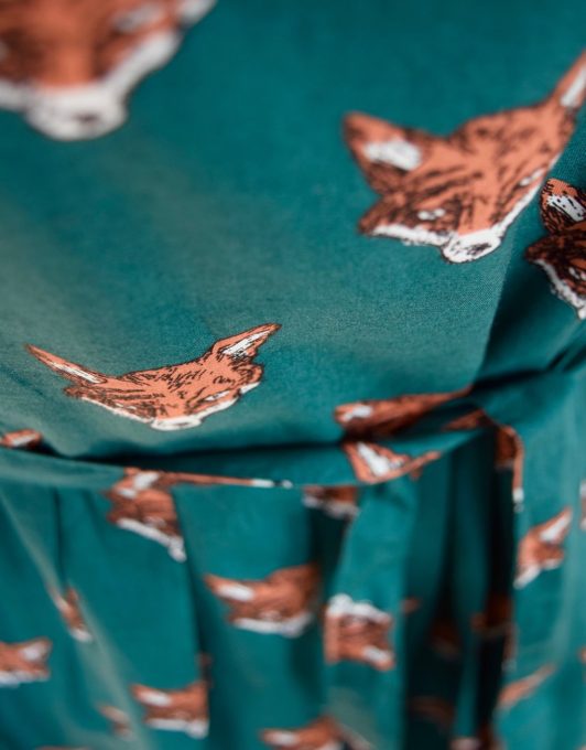 Run&Fly Foxy dress fabric