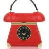 telephone bag red