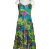 Sensations Pour Elle Green Mix Maxi Dress One Size1