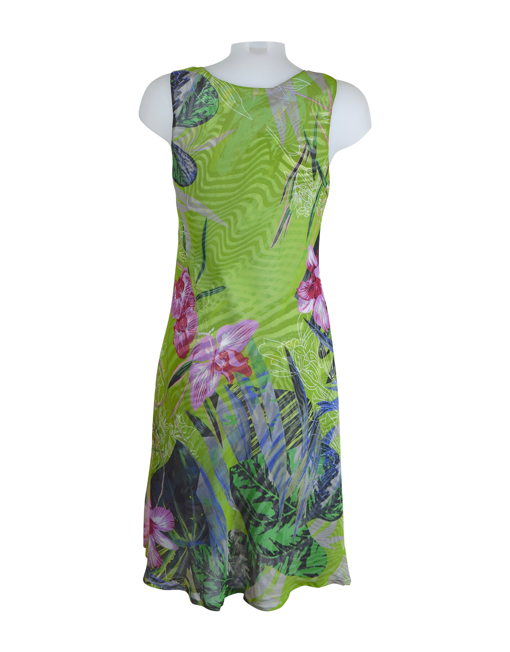 Paramour Reversible Dress Lime Green4