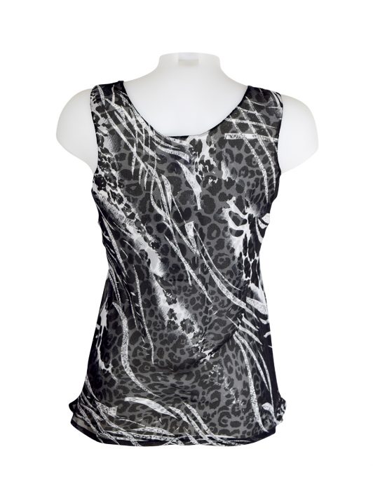 Paramour Reversible Top Black & White