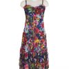 Sensations Pour Elle’s Navy Floral Maxi Dress