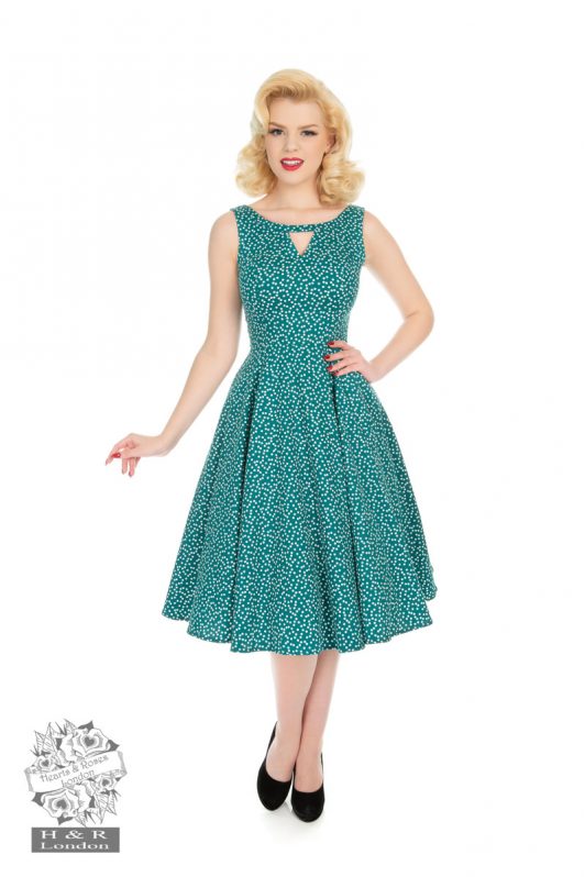 Hearts-Roses-La-Rosa-Dotty-Swing-Dress6