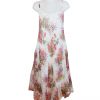 Sensations Pour Elle Ivory Floral Maxi Dress One Size