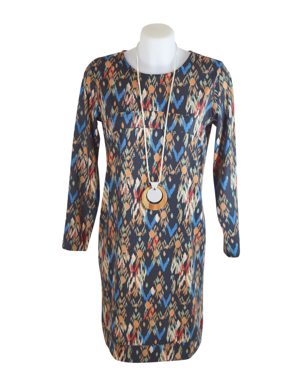 Alice Collins Flora Chevron Tunic Dress