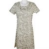 Alice Collins Kylie Dress Mushroom Zebra Front 024S070