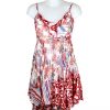 Sensations Pour Elle 883 Red & White Floral 20D Front