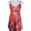 Sensations Pour Elle 883 Red Floral 20B Front