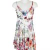 Sensations Pour Elle 883 White Floral 20E Front