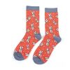 Dragonfly Socks MS 143 Orange