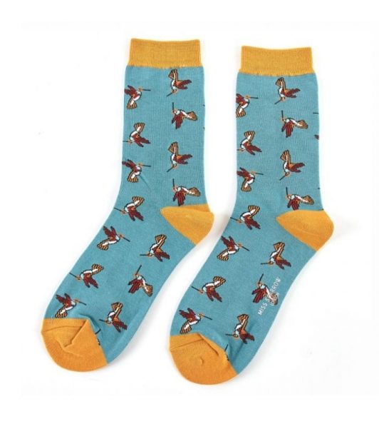 MS Hummingbird Socks 144 Teal 144