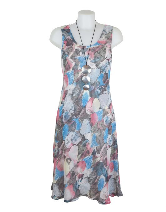 Paramour Reversible 2 In 1 Capped Sleeve White & Green Dress