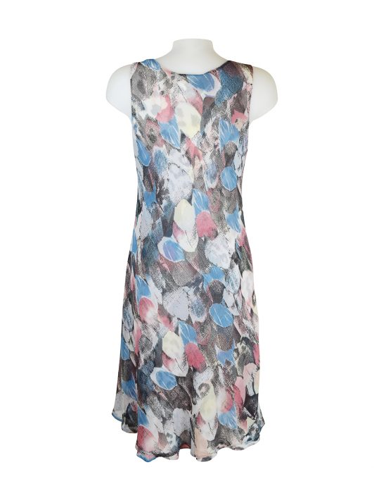 Paramour Reversible 2 In 1 Capped Sleeve White & Green Dress