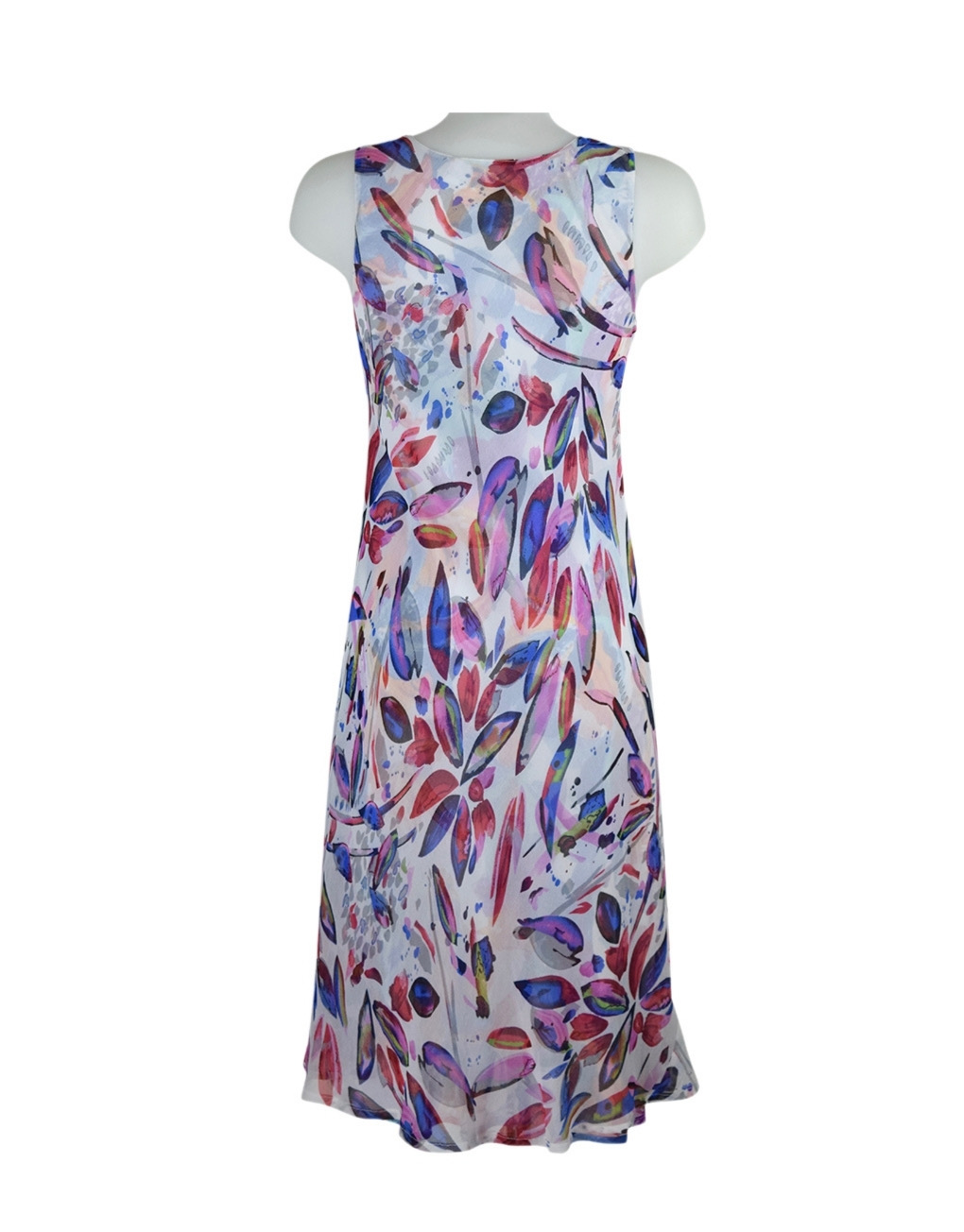 paramour 2in1 sleeveless floral blue
