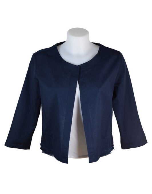 Alice Collins Grace Jacket Navy Front