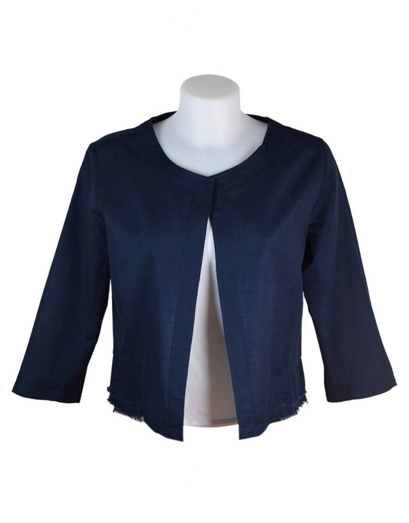 Alice Collins Grace Jacket Navy - Fashion Fix Online