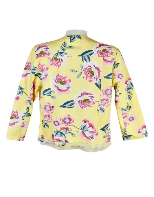 Alice Collins Grace Jacket Summer Rose Back